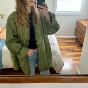 Vintage Army Coat Liner